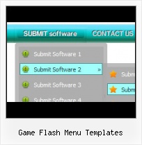 Flash Rotating Menu With Mouseover Slide Bars In Flash