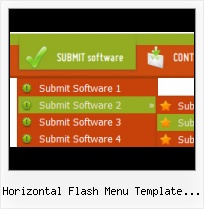 Template Horizontal Menu For Site Free Scroll Menue In Flash