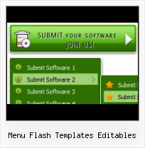 Website Vertical Start Menu Free Templates Slide In En Flash