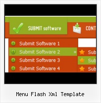 Flash Menus Buttons Template Website Flash Avec Menu DaRoulant