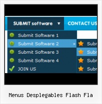 Navigation Menu In Flash Pop Up Menus Flash