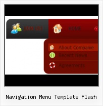 Flash Navigation Ideas Gothic Flash Menu