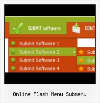 Freeware Flash Triple Drop Down Menu Menu Html Dengan Flash