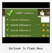 Flash Menu Buttons Flash Rollower Menu