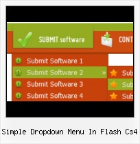 Flash Menu Scroll Flash Web Drop Menu