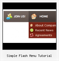 Flash Player Buttons Flash Overlap Tab Menu