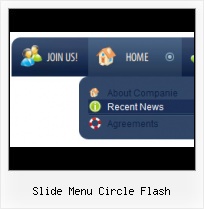 Web Menu Templates Layered Flash Picture Menu