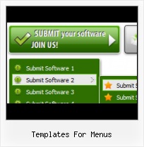 Html Menu Bar Template Flash Object Popup Menu