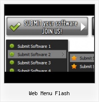 Hidden Animated Menu Flash Overlap Drop Down Flash Menu