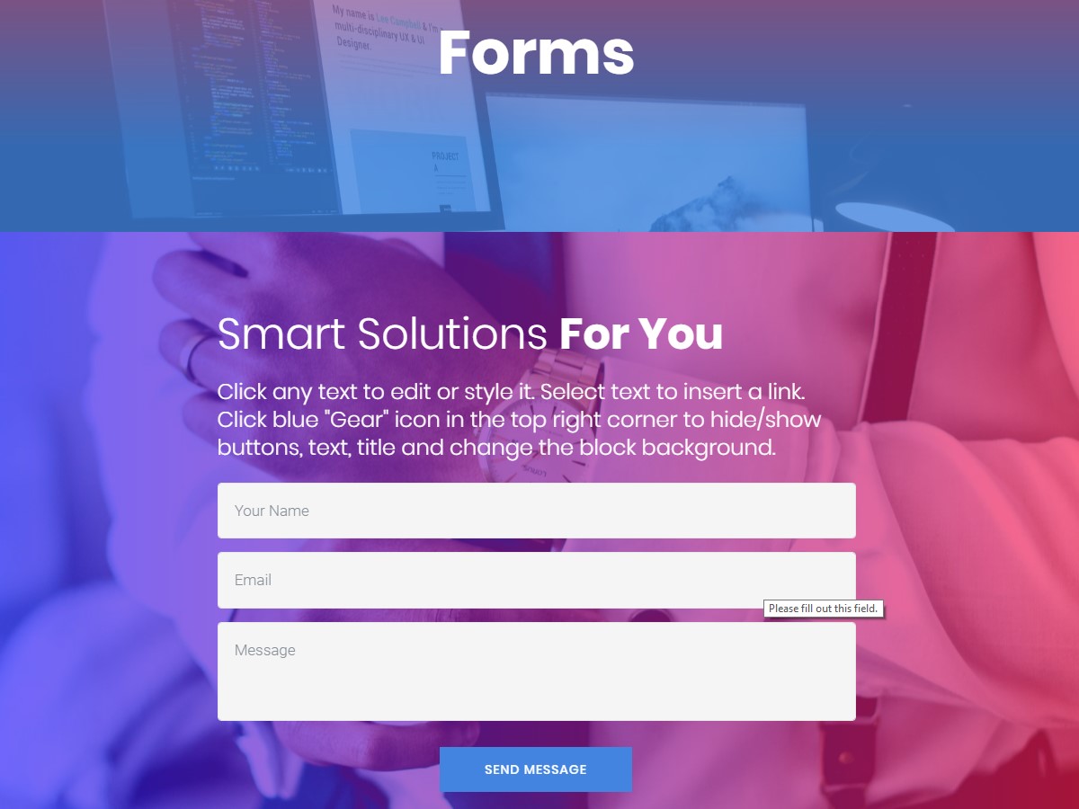 Mobile-friendly forms 