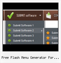 Free Template Menu Flash Menu Samples In Flash 9