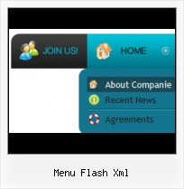One Page Menu Templates Xml Flash Menu Php Vista Style