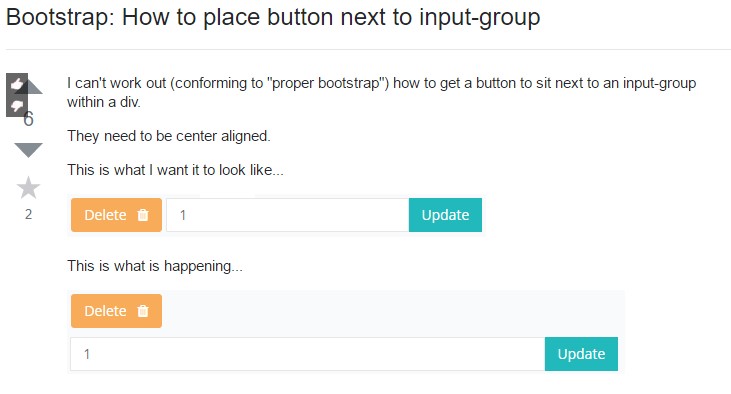  The best ways to  set button  unto input-group