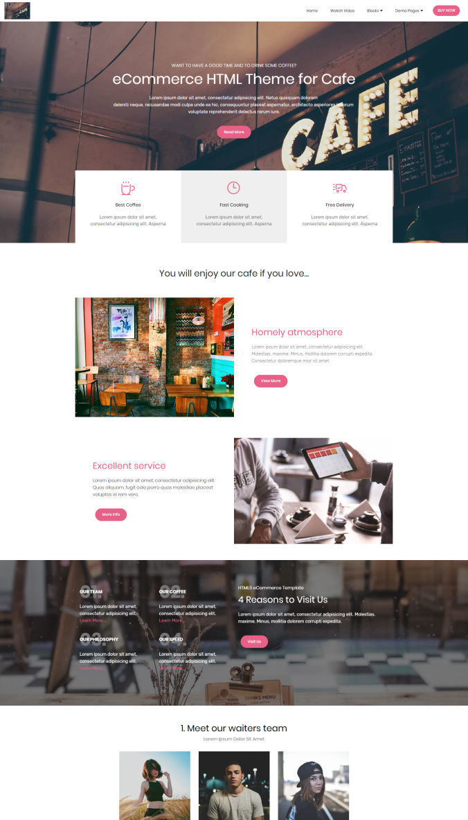 Bootstrap Layout Template