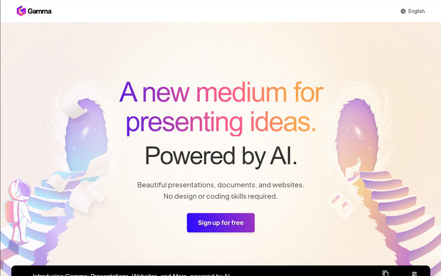 Gamma AI Website Builder